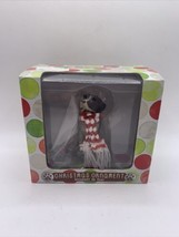 Sandicast German Short Haired PTR Dog w/ Scarf Christmas Tree Ornament In Box - £8.72 GBP