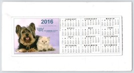  2016 Humane Society Calendar Magnet Dog And Cat    - £3.86 GBP