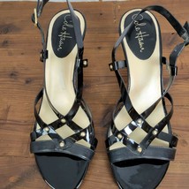 Cole Haan Womens Sandals 8 Black Leather Open Toe Slingback Formal Strap... - $23.03