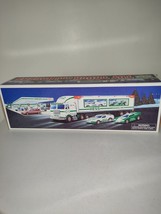 1997 HESS  Toy Truck and Racers New In Box - €21,05 EUR