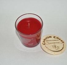 NEW Canyon Creek Candle Company 8oz tumbler jar CINNABERRY scented Handmade! - $19.94