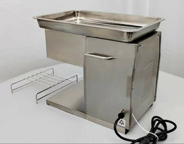 QX Commercial Stainless Steel Meat Cutter Slicer 5mm 110V 0.75Hp 250kg/h... - $819.00