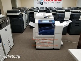 Xerox WorkCentre 7855 Color Copier Printer Scanner with Stapling Finisher - $2,499.00