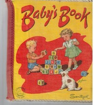 Baby&#39;s Book-1947- Hampton Washable Cloth Book-Vintage - £14.40 GBP