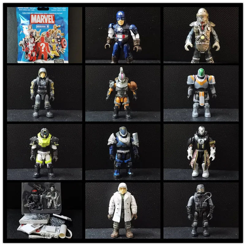 Mega Bloks Halo Destiny Call of Duty Captain America Soldier Anime Model... - $15.36+