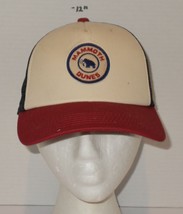 Mammoth Dunes Trucker adjustable Snapback Hat Cap Red Blue OSFM - $14.80