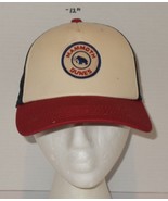 Mammoth Dunes Trucker adjustable Snapback Hat Cap Red Blue OSFM - $271.89 MXN