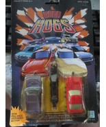 Vintage 1987 Hasbro Road Hogs Pullback Friction 2 car set NEW Purple Red - $180.37 MXN