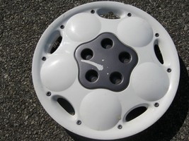 One factory original 1995 1996 Neon 14 inch hubcap wheel cover white - $20.75