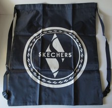 Sketchers Nylon Drawstring Bag, Backpack, Gym Bag - Navy Blue and White - $11.38