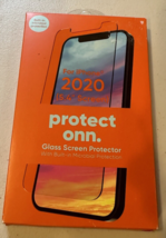 Protect ONN Glass Screen Protector For iPhone 2020 screen 5.4" NEW - $3.99