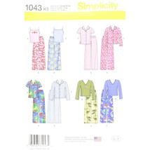 Simplicity Children&#39;s Matching Pajamas Sewing Pattern, Sizes 7-14 - £16.72 GBP