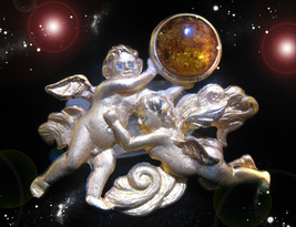 Haunted Antique Pin Angels Extreme Miracles Extreme Magick 7 Master Scholars - £237.97 GBP