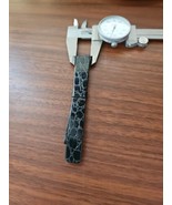 vintage NOS MCM 7CM black genuine leather watch strap no buckle #8 - $13.54 CAD