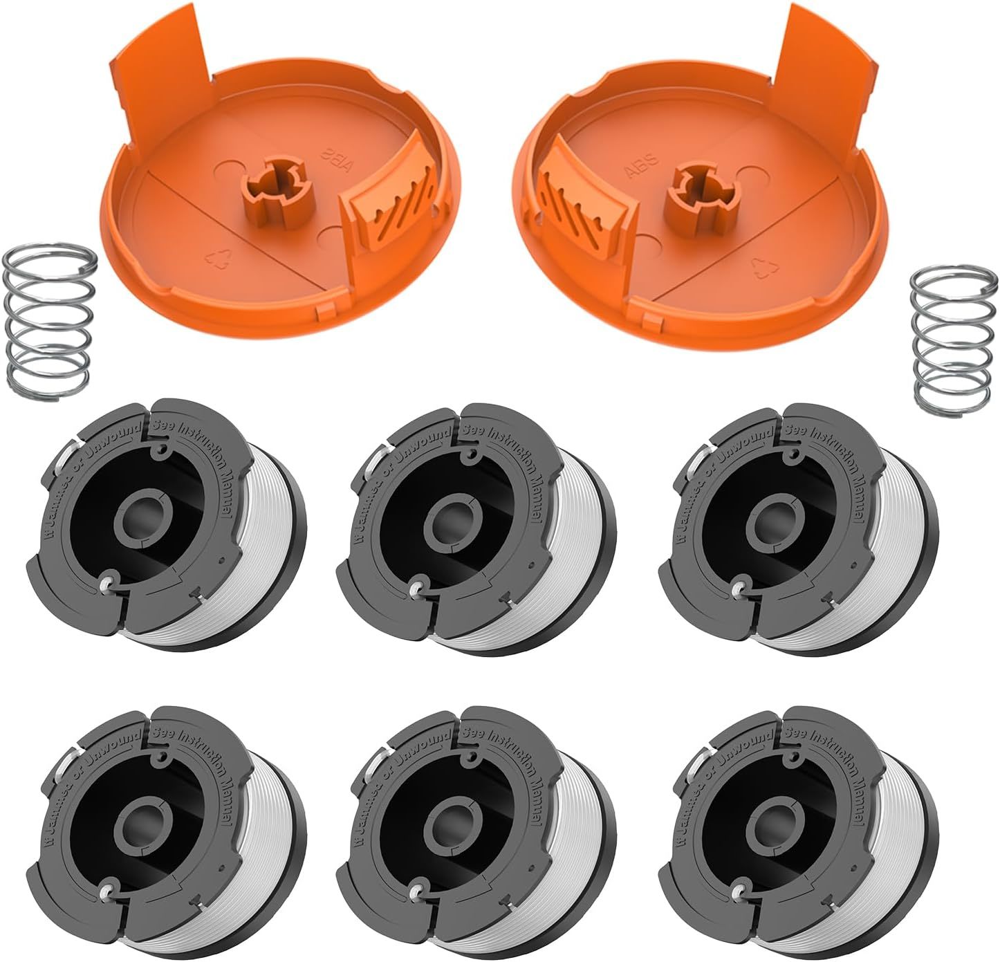 6 Pack Af100 Replacement Spool，Compatible Black And Decker Weed Eater Gh900 - $29.92