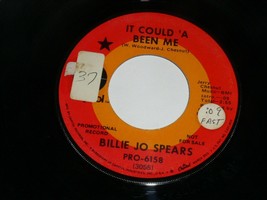 Billie Jo Spears It Could A Been Me Break Away 45 Rpm Record Capitol Label Promo - £9.50 GBP