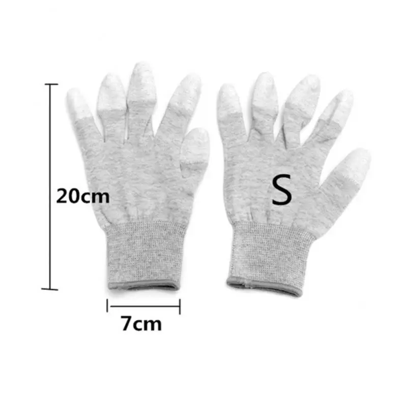 1 Pair   Antistatic Gloves Non-slip Wear-resistant Labor Protection Fing... - $51.61 CAD