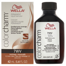 Color Charm Permanent Liquid Hair Color - 7WV Nutmeg - £12.93 GBP