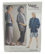 Vogue American Designer Pattern Perry Ellis Sz 12 Misses&#39;  Petite Ensemb... - $16.14