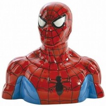 Marvel Comics The Amazing Spider-Man Figure Ceramic Cookie Jar NEW UNUSED - £60.71 GBP
