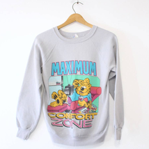 Vintage Maximum Comfort Zone Cat Sweatshirt Small - $65.79