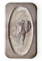 1972 Joyeux Noël Par Madison Mint 1 ML Argent Art BAR - $1,781.01 MXN