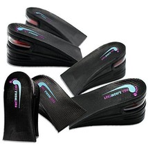 footinsole 3-layer Height Increase Elevator Shoes Insole Kit-6 Cm Heels 3 pairs - £27.09 GBP