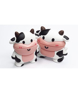 Fun Novelty (Spotted Dairy Cow Airpod 2nd or 3rd Gen) Silicone Protectiv... - £15.79 GBP+