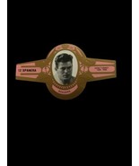 1979 Spanera Boksers Cigar Labels Gene Tunney #12 Band - $226.24 MXN