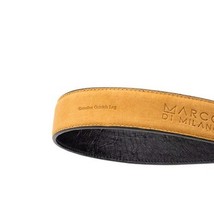 Alessio Genuine Ostrich Leg Exotic Belt Black image 4