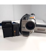 Sony Handycam CCD-TRV65 8mm Hi8 XR Nightshot Camcorder battery charger W... - $345.92 CAD