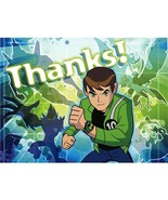 Ben 10 Alien ForceThank You Cards Cartoon Network Birthday Party Supplie... - $124.13 MXN