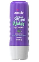 Aussie 3 Minute Miracle WAVES Deep Conditioner Kakadu Plum 8 FL oz. NEW - $8.59