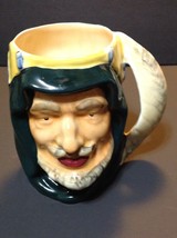 Toby Mug Staffordshire Sheik Large 5.5&quot; Hand Painted England Vintage - £28.67 GBP