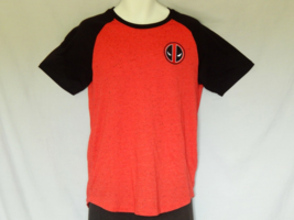Deadpool T-Shirt Men&#39;s Size Medium Red NEW Cotton Short Sleeve Marvel Co... - £14.37 GBP