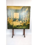 Antique Ferguson Folding Card Poker Table Melton Breakfast Lewis Decoupa... - $675.46 CAD