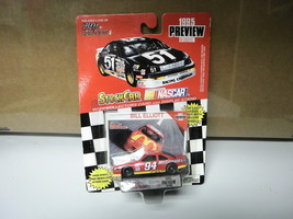 L37 RACING CHAMPIONS BILL ELLIOTT #94 1995 PREVIEW DIE-CAST CAR NEW ON CARD - $34.68 MXN