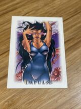 1995 Skybox Youngblood IMPULSE Sticker Trading Card Image Comics Card KG JD - $128.71 MXN