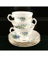 *Rosina Bone China Tea Cup And Saucer 7 Piece Set - $666.19 MXN