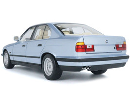 1988 BMW 535i E34 Light Blue Metallic 1/18 Diecast Car Minichamps - $223.72
