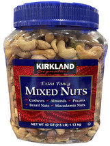  Kirkland Signature PCS1234 Fancy Mixed Nuts - 2.5 lb  - $27.76