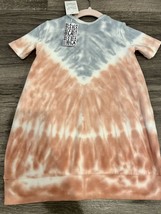 Bla Bla Bla Toddler Girl Ribbed Tie Dye T-shirt Dress, 2-3T Short Sleeves, NWT - $29.69