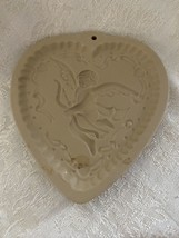 Brown Bag Cookie Art 1992 Hill Design Angel In Heart 6" - $14.84