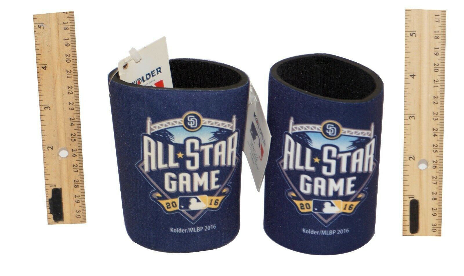 2 PC - Koozie Drink Holder Thick Sleeve San Diego Padres MLB All Star Game 2016 - £7.04 GBP