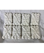 Lot of 8 pcs Ornate Wall Décor Embossed Plastic Accent Plaque 9&quot;x6&quot;x1/2&quot;... - $70.96 CAD