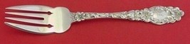 Blossom by Dominick and Haff Sterling Silver Fish Fork 7" Antique - £101.85 GBP