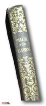 Rare  Ca 1870  Milk for Babes, Text &amp; Verse of a Hymn for Every Day in the Year  - £79.13 GBP