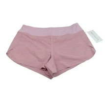 Athleta Textured Run With It 3.5&quot; Shorts Womens Size Large Begonia Pink NEW $59 - £23.66 GBP
