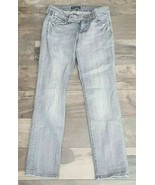 Size 29 See Thru Soul Grey Wash Stretch Denim Jeans - £18.20 GBP
