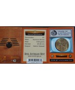AUSTRALIA $1 UNC COIN 50 YEARS AUSTRALIAN TELEVISION 2006 RAM MINT IN CO... - $25.20 CAD